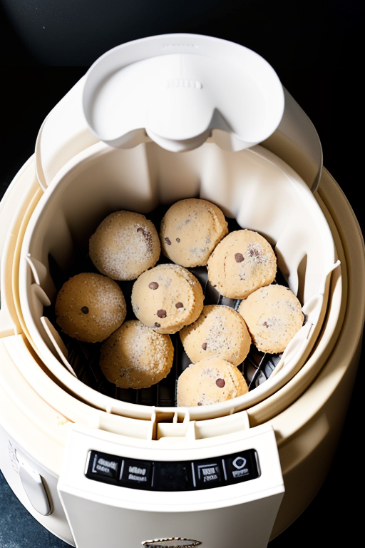 frozen cookie dough in air fryer