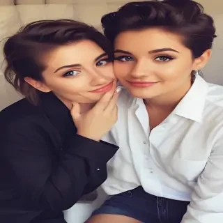 lesbian cute