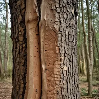 tree trunk tree