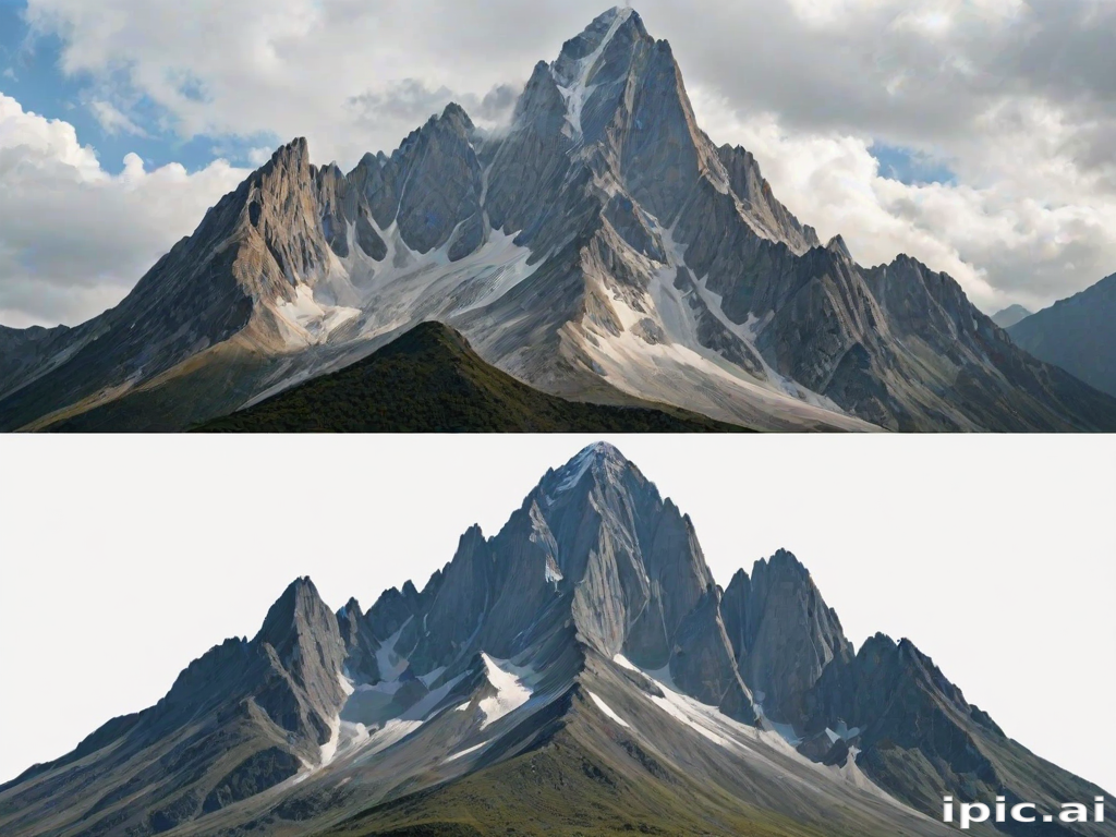 transparent mountain png