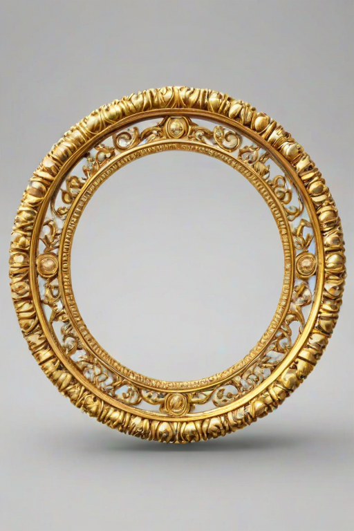 gold circle png