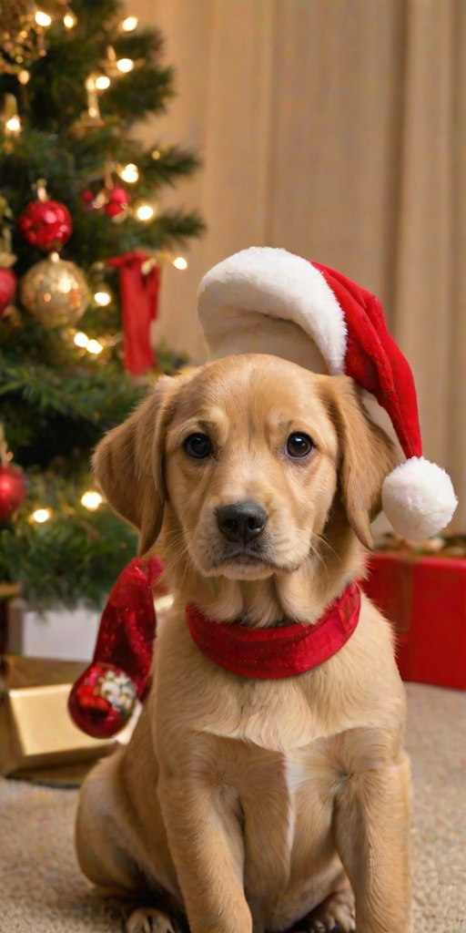 christmas dog pics