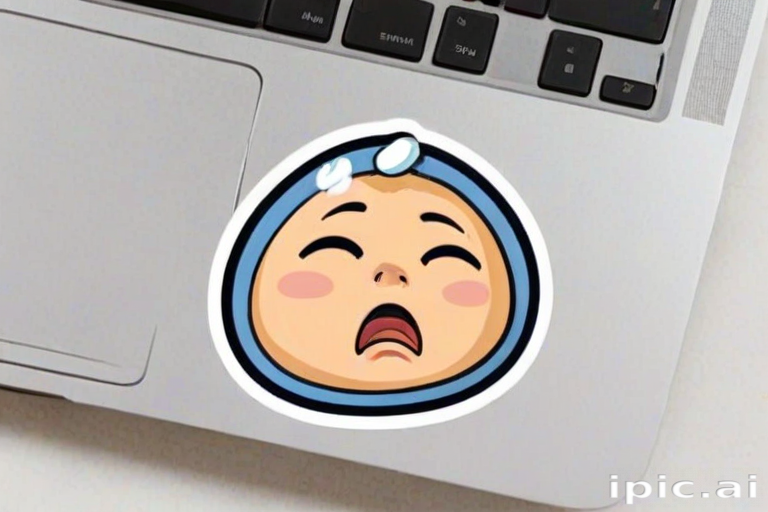 crying sticker