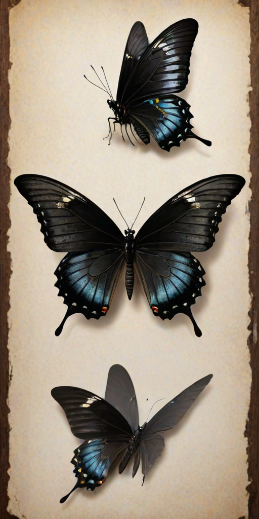 black butterfly png
