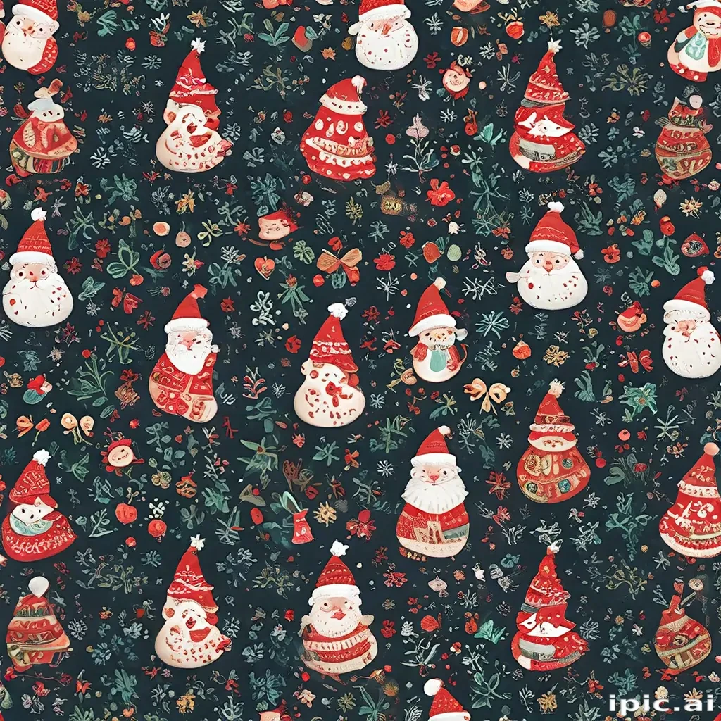 christmas pattern background