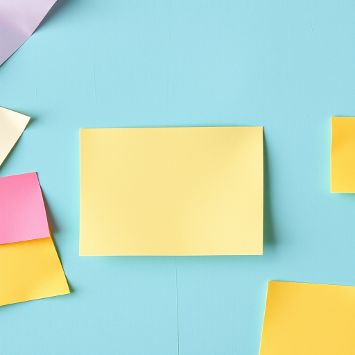 sticky note background