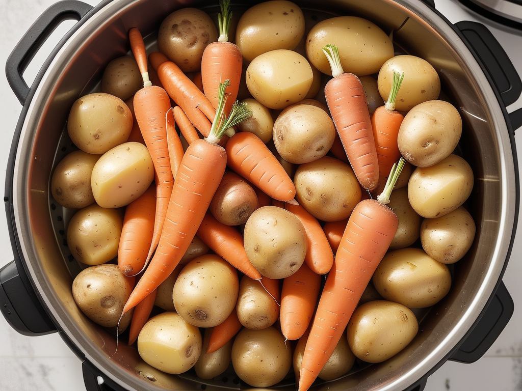 instant pot carrots and potatoes