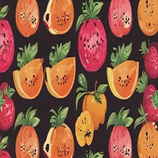 aesthetic fruit background