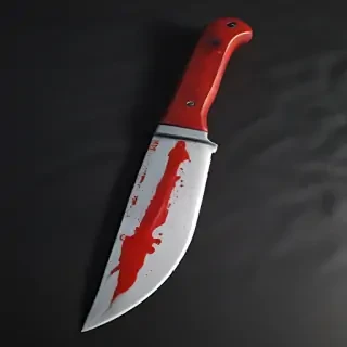 bloody knife aesthetic