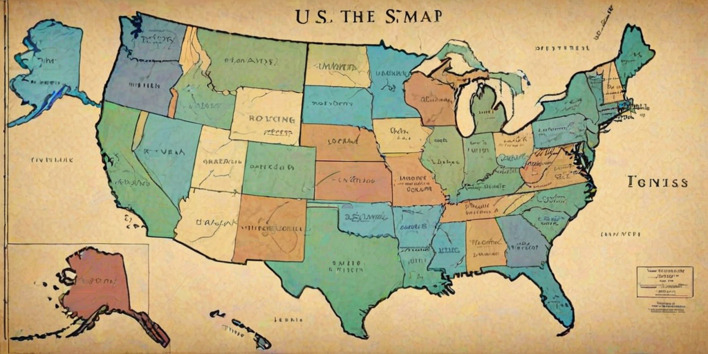 us states map