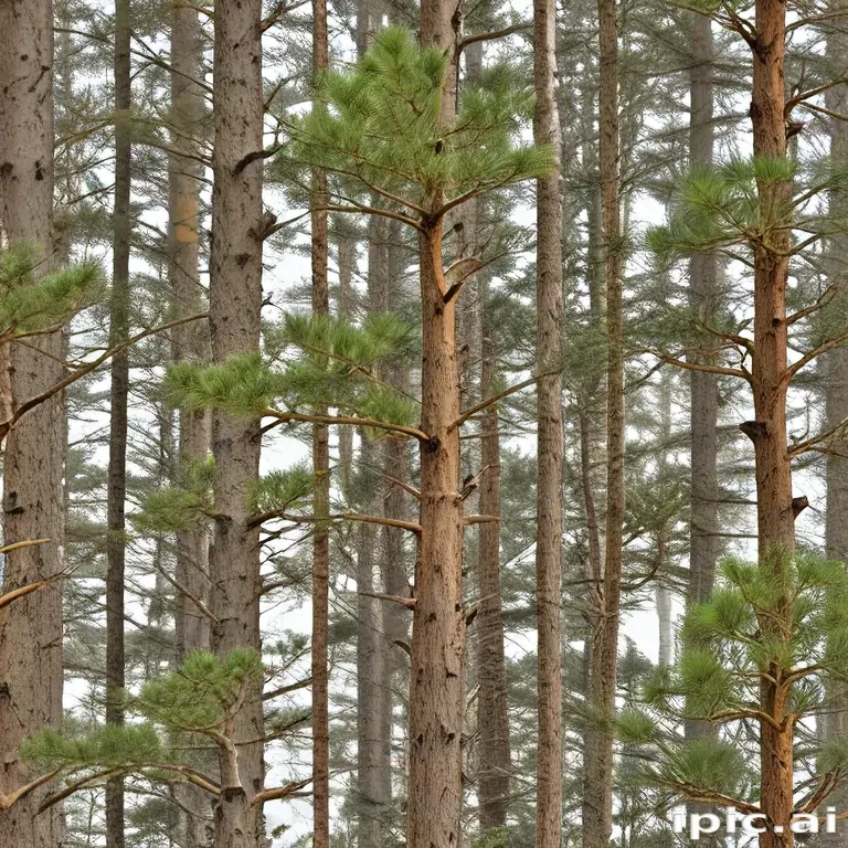 pine tree transparent
