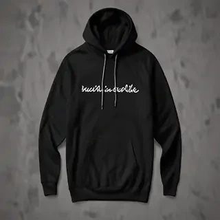 black hoodie mockup