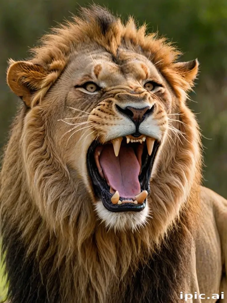 lion roar png