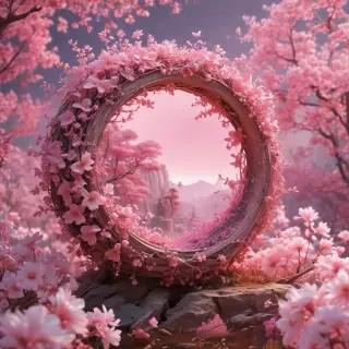 cute background pink