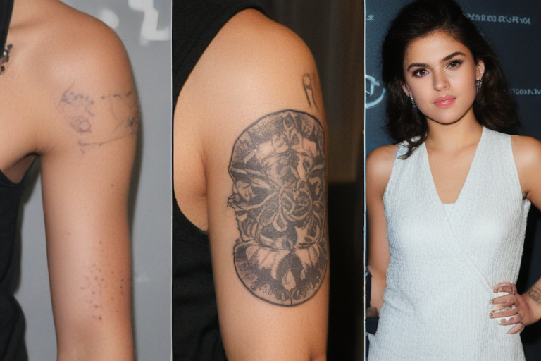 justin bieber's tattoo of selena gomez