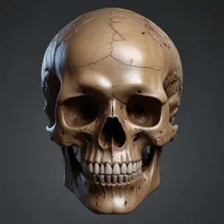 png skull