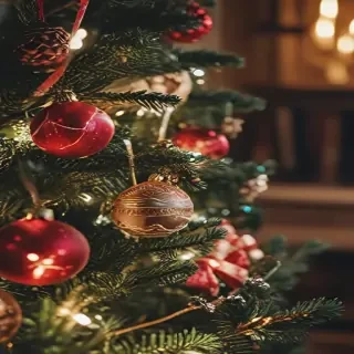 christmas aesthetic background
