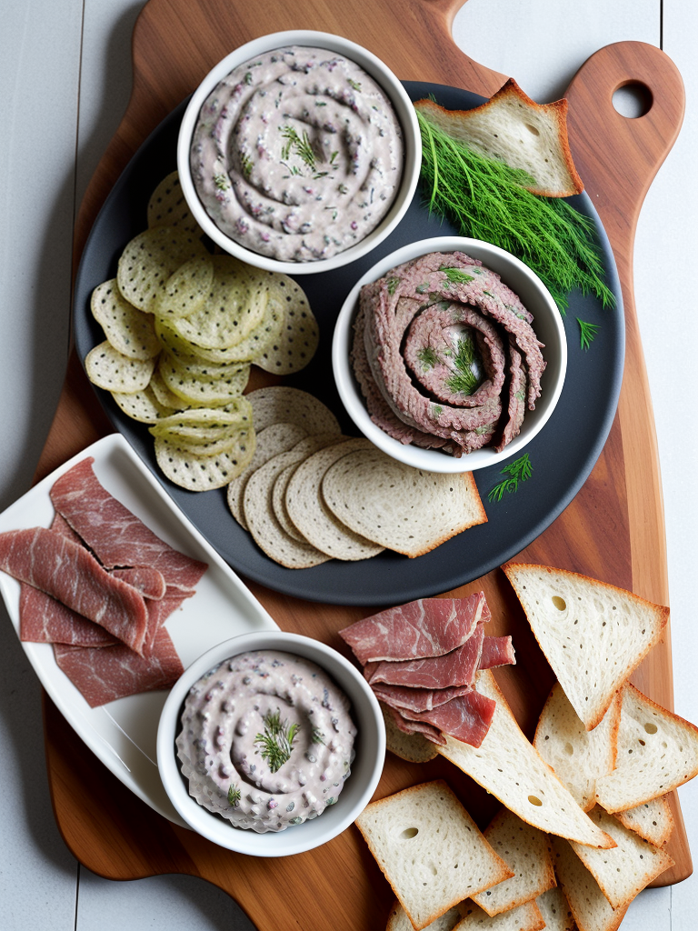 dried beef dip with dill pickles