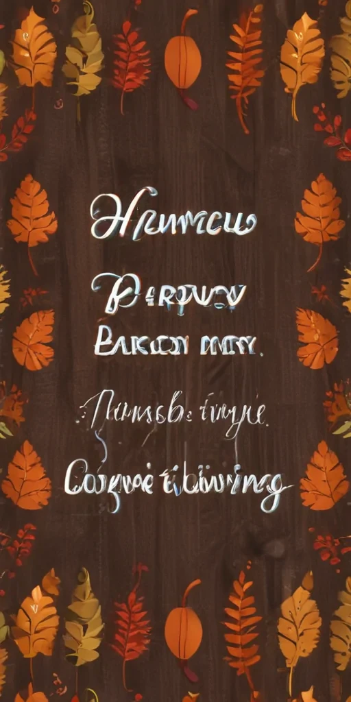 happy thanksgiving