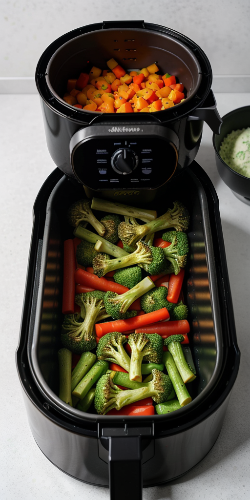 how long to cook frozen veggies in air fryer