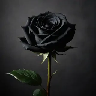 black rose photo