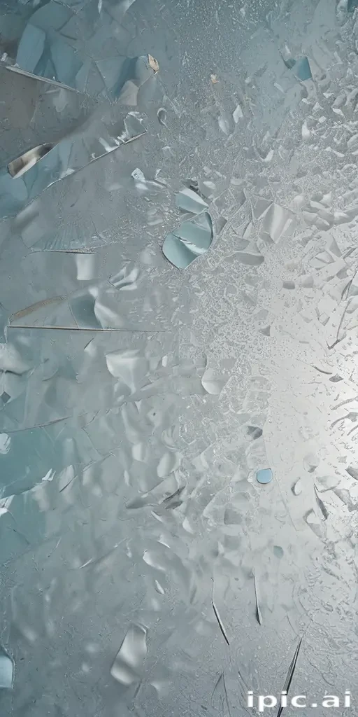 broken glass texture