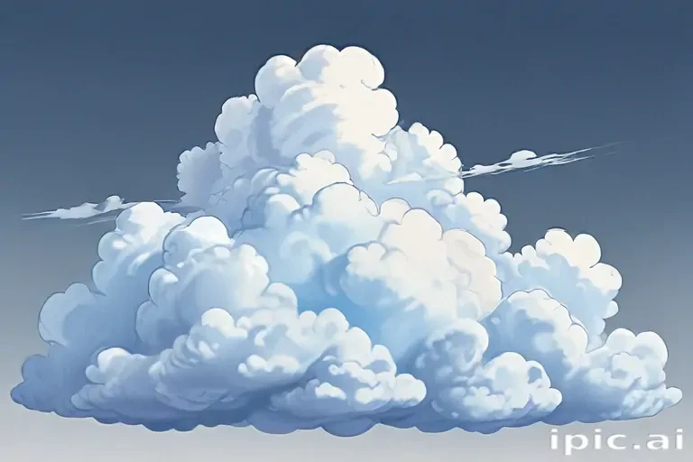 cartoon cloud drawing