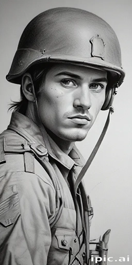 soldiers drawing