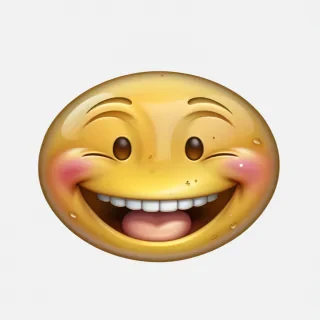 transparent happy emoji