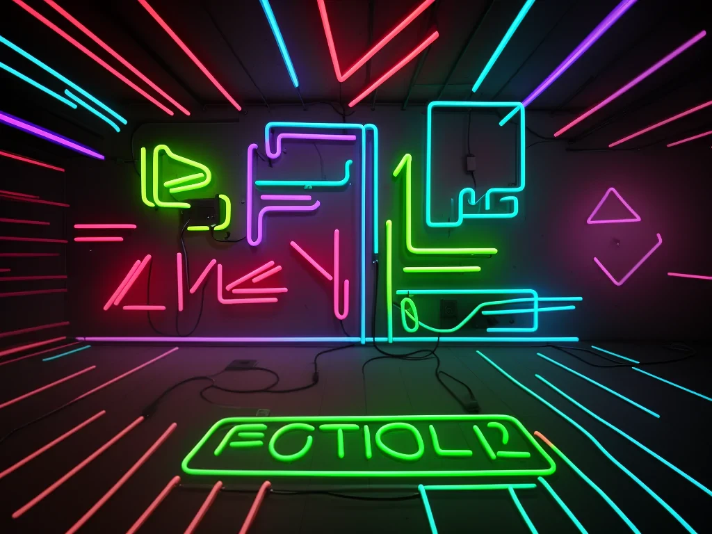 coolest neon wallpaper