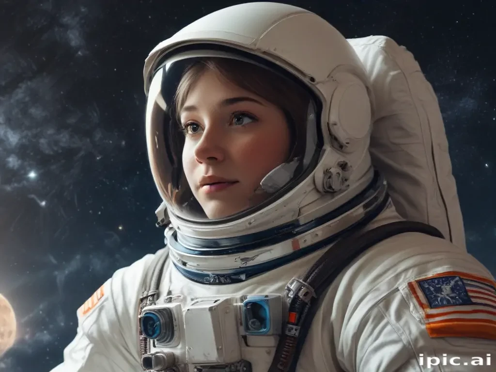 astronaut cartoon