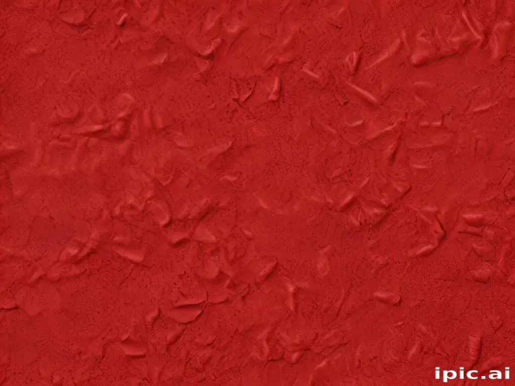 Textured Red Background Featuring Abstract Patterns and Rich Color Depth