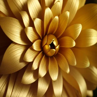gold flower