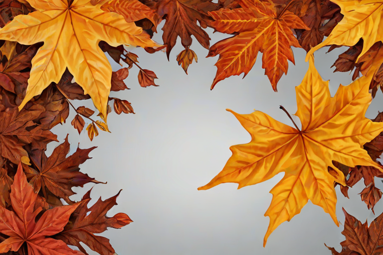 png fall leaves