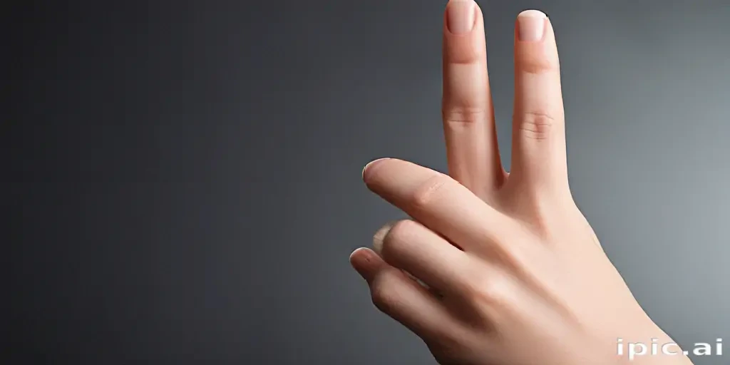 middle finger background