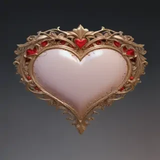 heart border png aesthetic