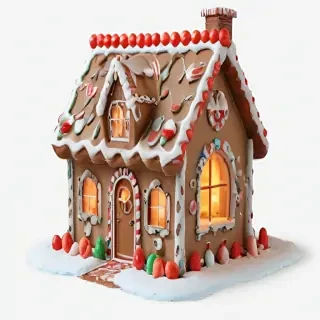 gingerbread house png
