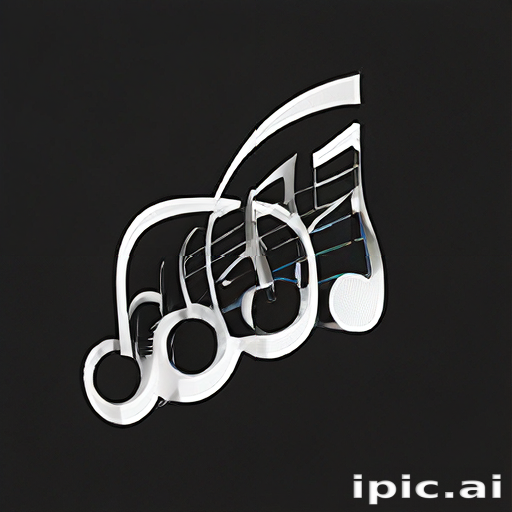 Elegant Design of Musical Notes Reflecting Creativity and Artistic ...