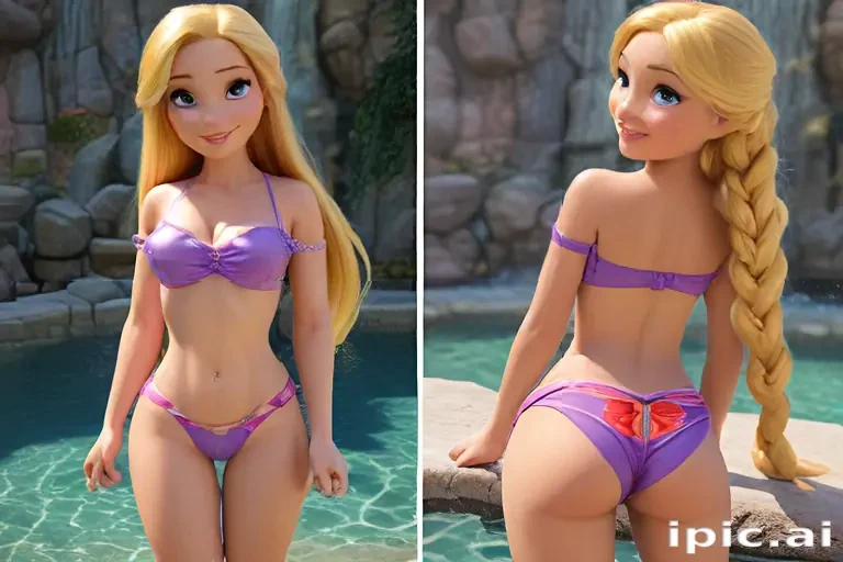rapunzel bikini