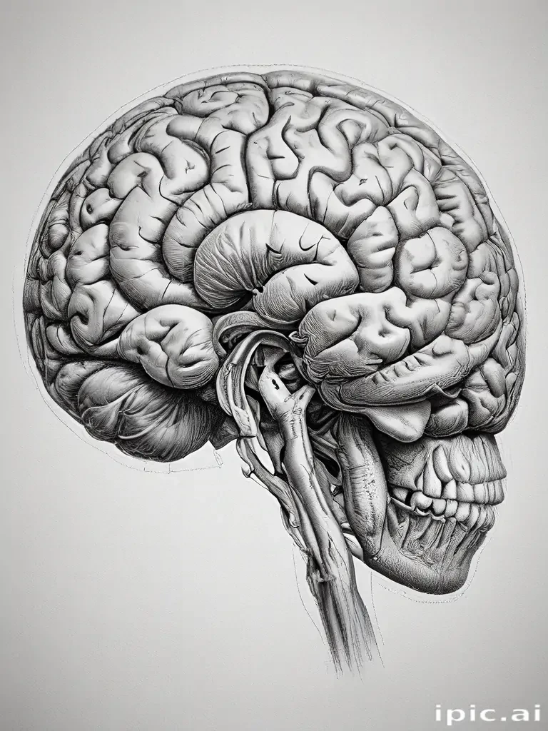 brain sketch