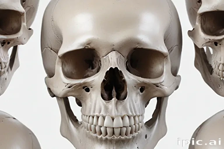 transparent skull png