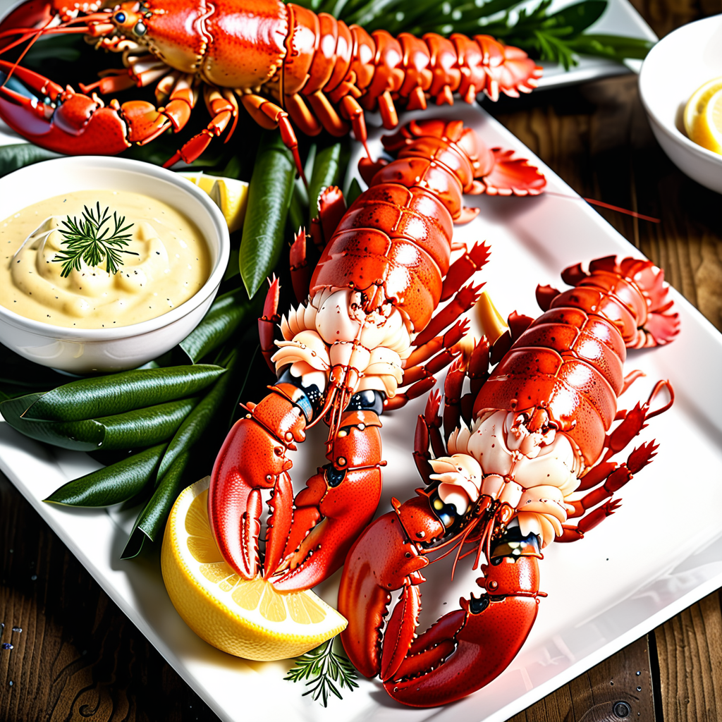 what to eat with lobster tails