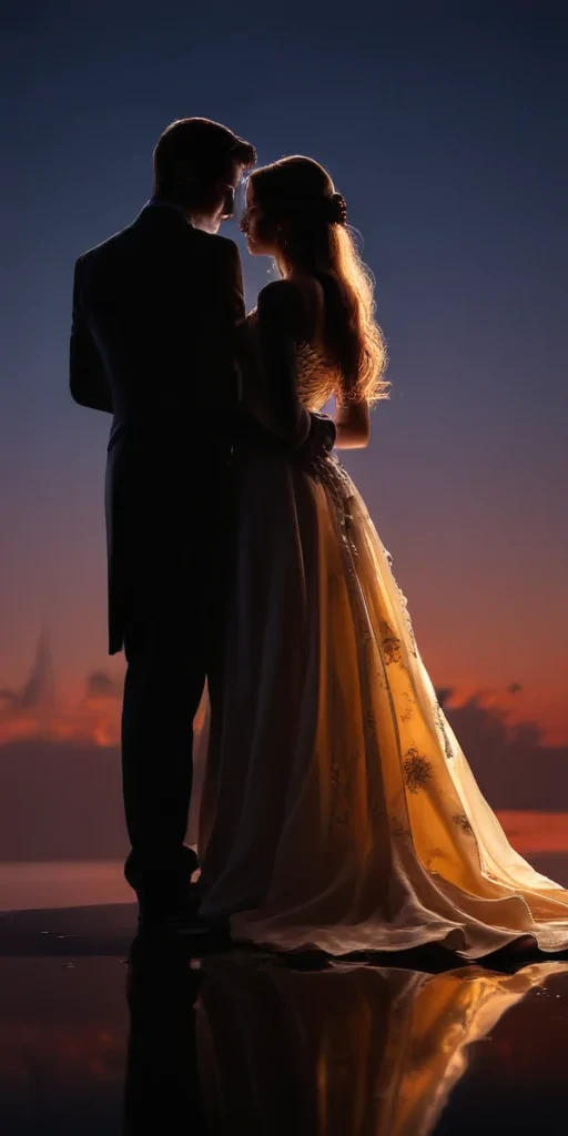 couple silhouette