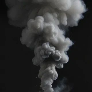 smoke no background