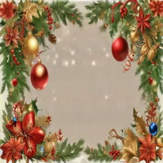 merry christmas clip art transparent background