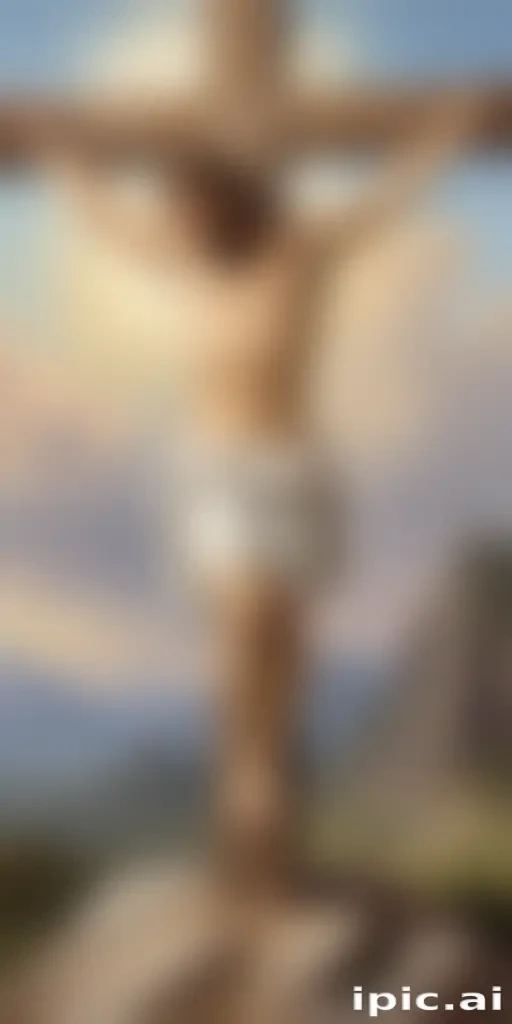 jesus on the cross clipart