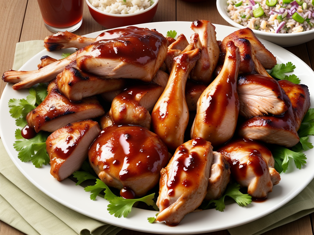 what to eat with bbq chicken