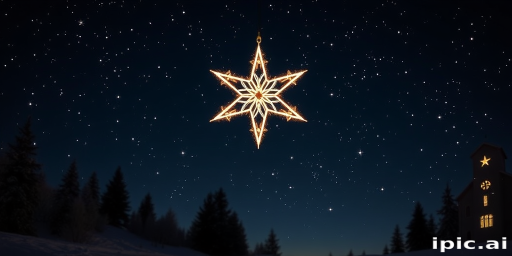 christmas star images