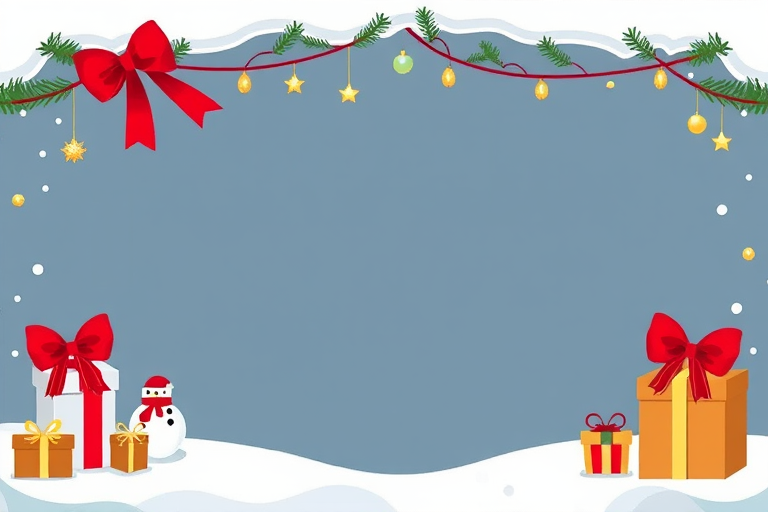 christmas clip art frames