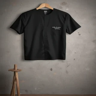 black mockup shirt